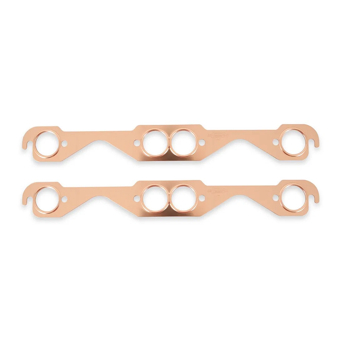 7150MRG – MR GASKET Exhaust Header Gasket, Copper Set of 2 1.50 Inch Round Port